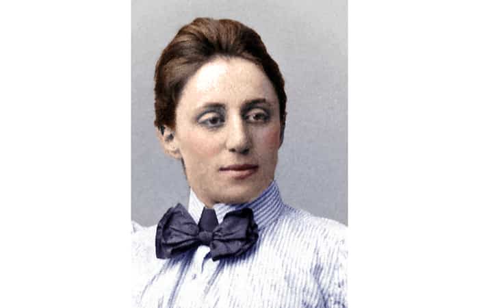 mujeres matemáticas emmy noether Retrato de Emmy Noether