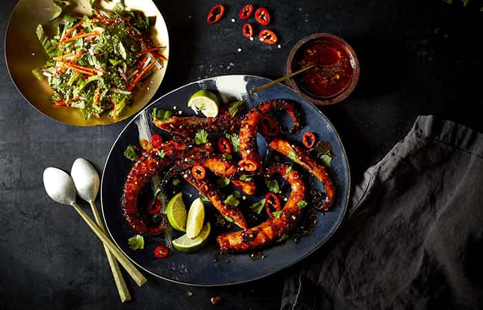 pulpo a la brasa pulpo a la brasa