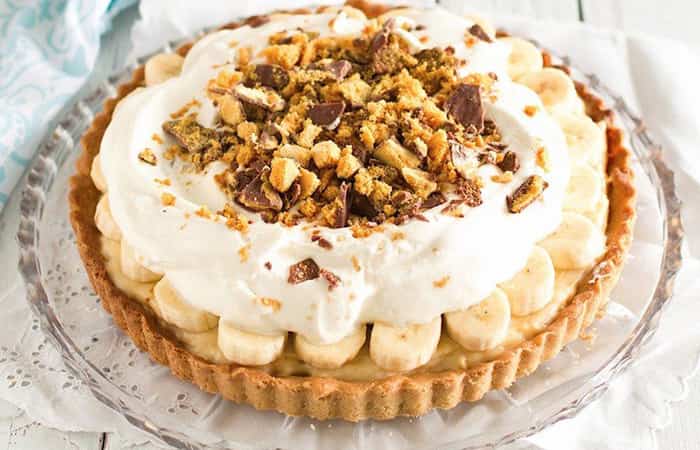 tarta de plátano tarta de plátano
