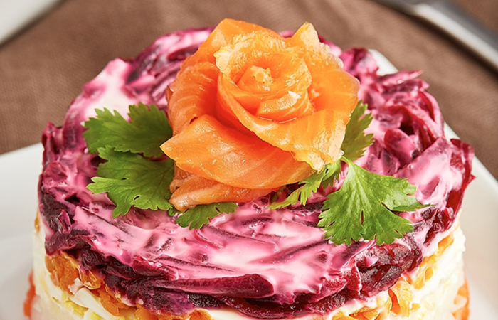 tarta de salmón tarta de salmón