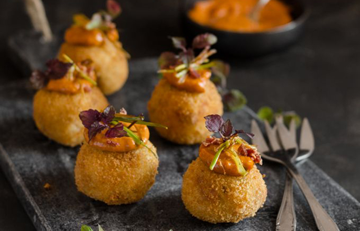 croquetas de calçots croquetas de calçots
