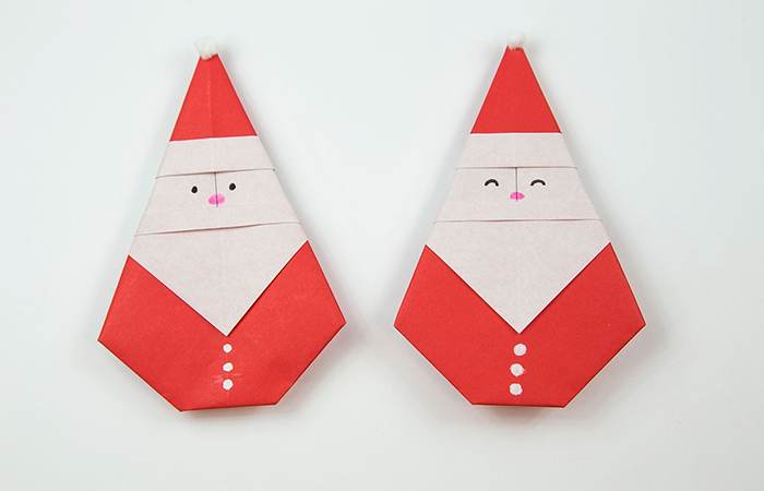 Papá Noel de papiroflexia Papá Noel de papiroflexia