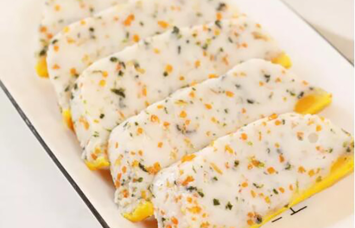 Pastel de pescado chino Pastel de pescado chino