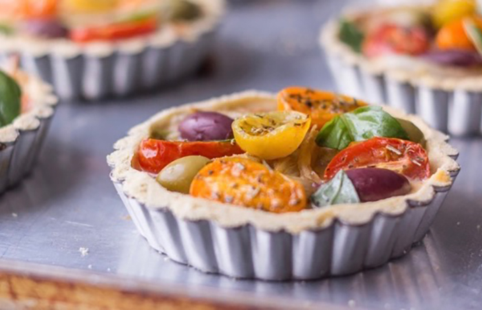tartaletas saladas vegetales tartaletas saladas vegetales