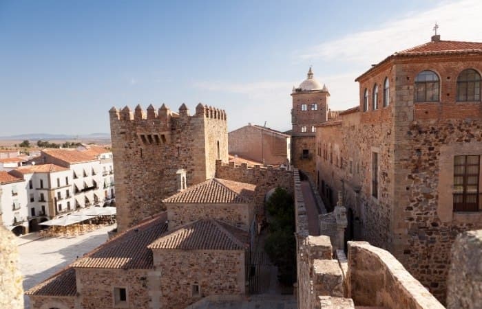 Casco antiguo de Cáceres fin de semana en cáceres
