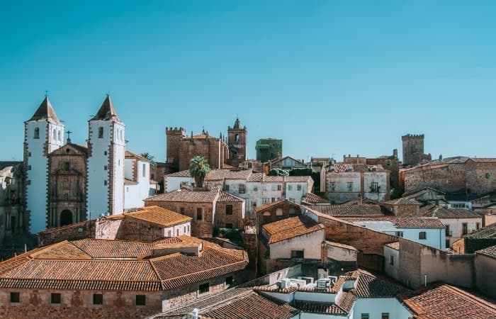 Ciudad de Cáceres Vista de la ciudad de Cáceres Ciudades y barrios de España Patrimonio de la Humanidad