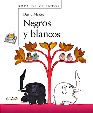 Día de la Paz. Libros. Negros y blancos
