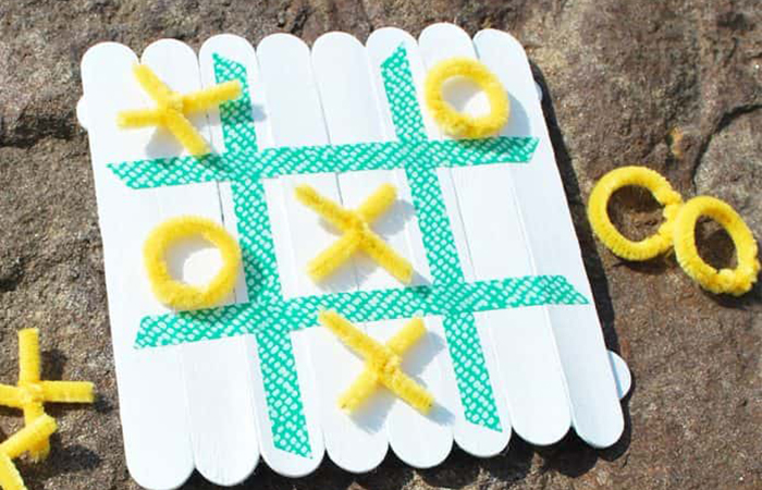 tres en raya con palitos tres en raya con palitos