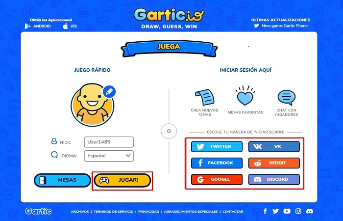 Gartic España