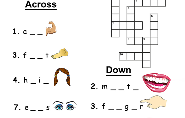 Juegos para que los niños aprendan a escribir con crucigramas Practicar con crucigramas