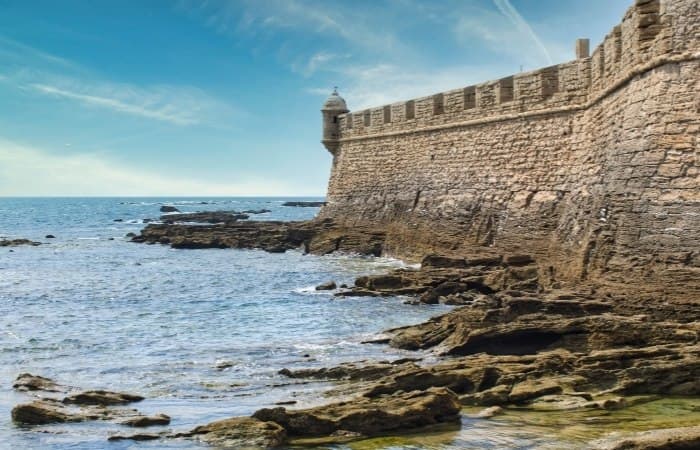Castillo de San Sebastián, Cádiz Castillo de San Sebastián, en el islote