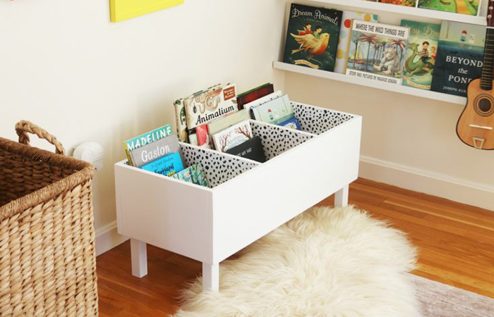 ideas para adaptar tu casa al método Montessori Ideas para el almacenamiento que estén al alcance de los niños