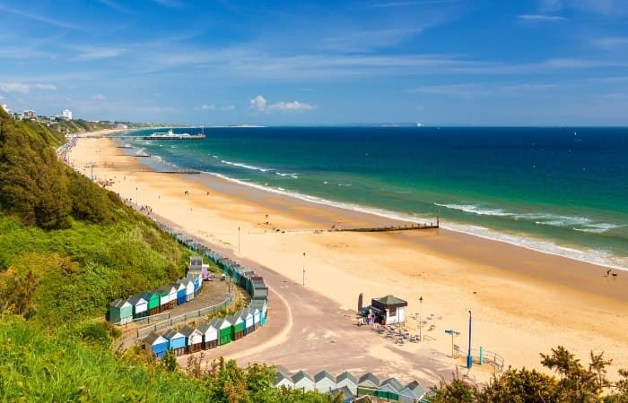 Playa de Bournemouth, Reino Unido mejores playas de europa