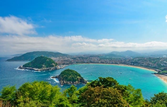 Playa de La Concha, San Sebastián mejores playas de europa