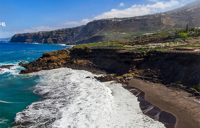 Playa El Bollullo en Tenerife