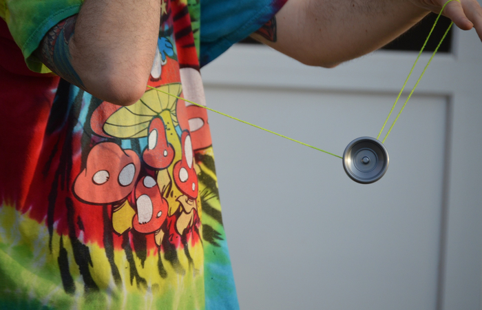 yo-yo juguetes para compartir con los nietos