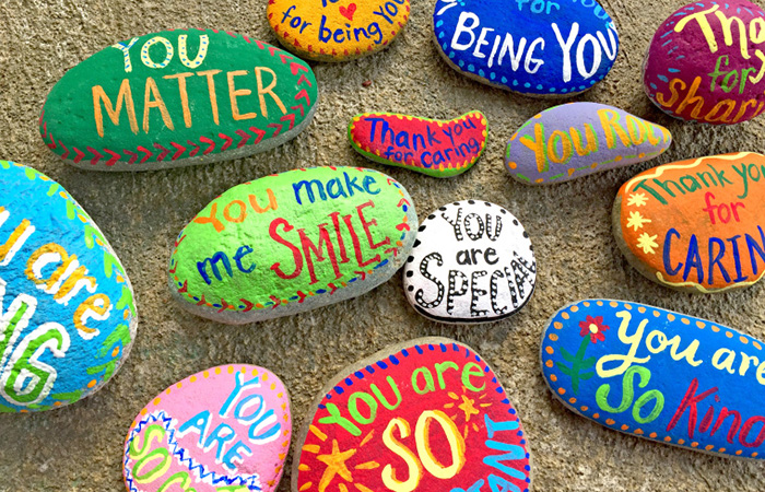 manualidades para enseñar a los niños a dar las gracias con piedras manualidades para enseñar a los niños a dar las gracias con piedras