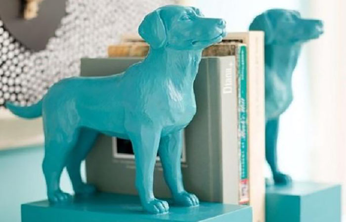sujeta libros son forma de perro. sujeta libros de perros. Regalos para amantes de los perros