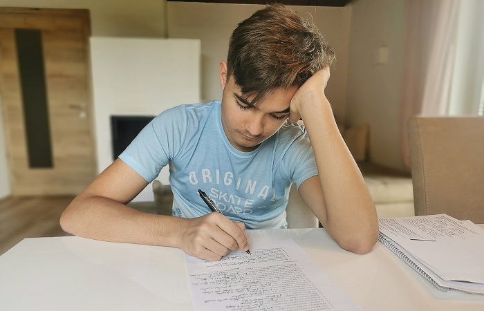 Procrastinar no es un acto racional Adolescente estudiando. Procrastinar, una conducta irracional
