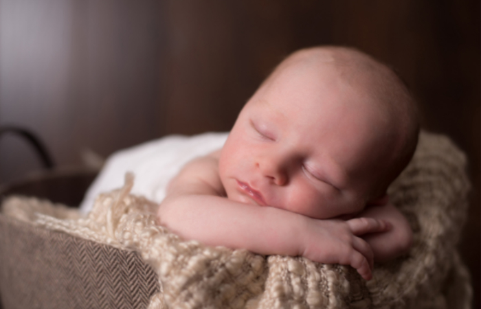 bebé dormido nombres raros de niños