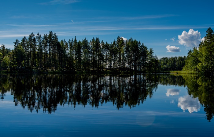 El gran lago Saimaa Lago Saimaa. Curiosidades de Finlandia