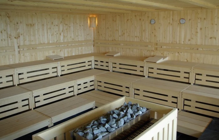Saunas en Finlandia Interior de una Sauna. Curiosidades de Finlandia