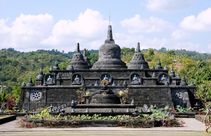 Templo budista Borobudur, en Bali, el más grande del mundo curiosidades de indonesia