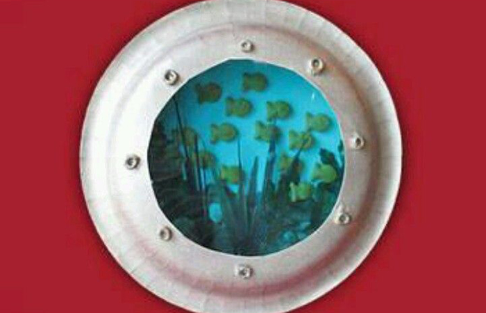 manualidades con platos de cartón manualidades con platos de cartón