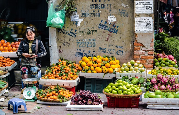 Fruterías y puestos callejeros de todo tipo Frutería a pie de calle