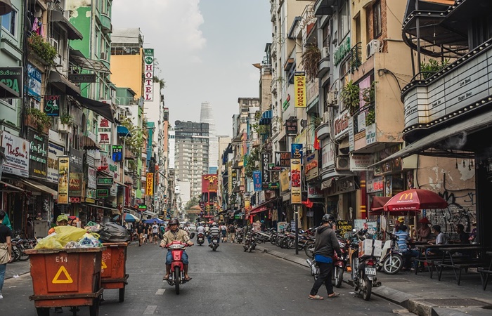 Tráfico en Hanoi curiosidades de vietnam