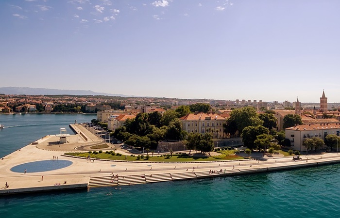 Zadar, Croacia: la música del mar Zadar, Croacia: órganomarino