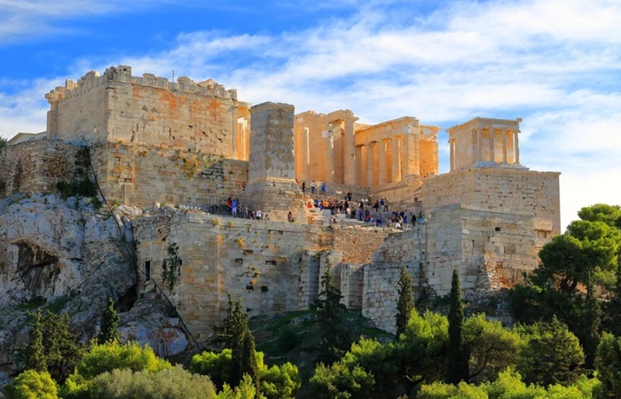 Grecia, país de monumentos históricos de la Antigüedad curiosidades de Grecia: la Acrópolis