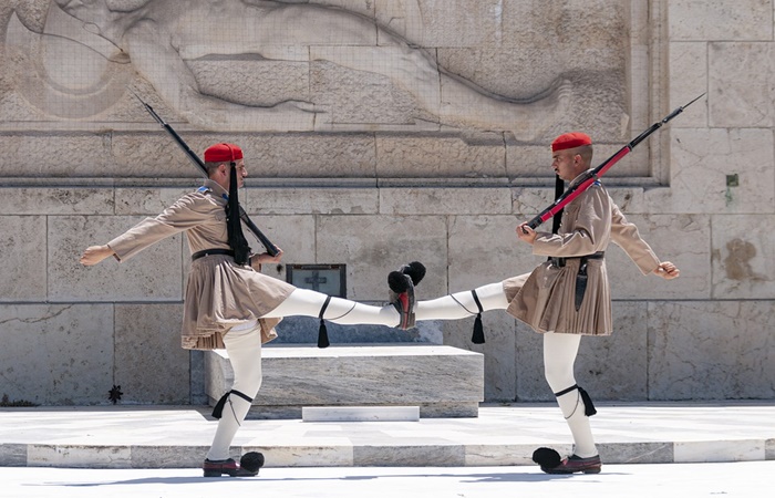 Evzones, cuerpo especial del ejército de Grecia Evzones, cuerpo especial del ejército heleno