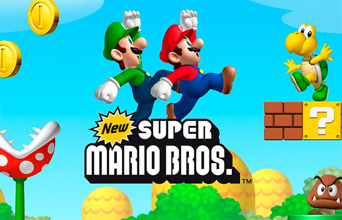 Super Mario Bross, todo un clásico los mejores juegos infantiles: Super Mario Bross