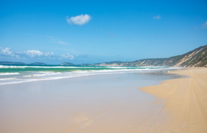 La isla con la arena más grande del mundo Fraser Island, Australia