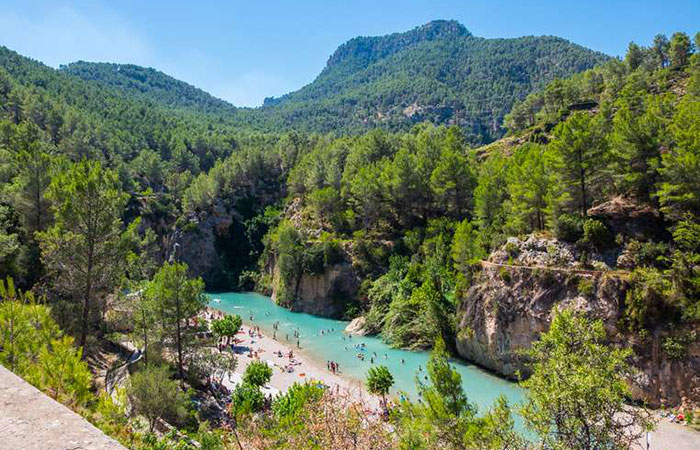 Fuente de Los Baños en Montanejos, Castellón