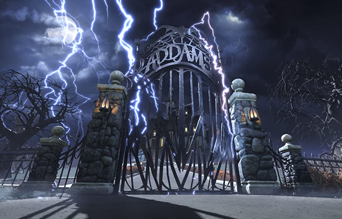 fotograma película la familia Addams la familia Addams