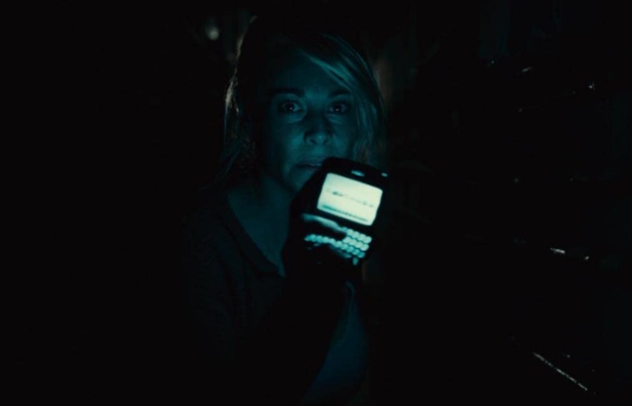 Fotograma de Los ojos de Julia, escena rodada en la Universidad Laboral de Tarragona películas de terror y suspense rodadas en España: Los ojos de Julia