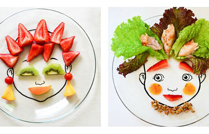 La sonrisa está en el plato platos para el día de la sonrisa