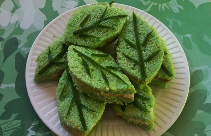 sandwich de hoja sandwich de hoja