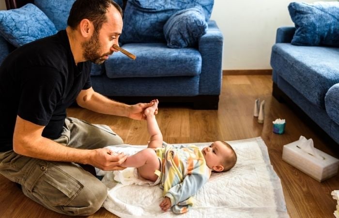 Alergia a la leche defecación