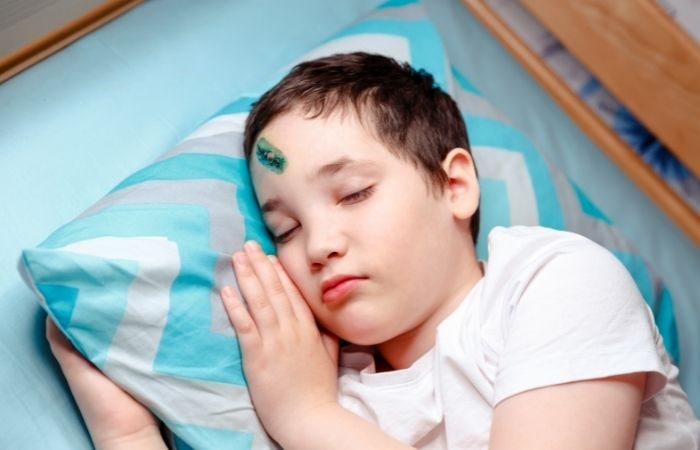 Cicatrices en los niños herida