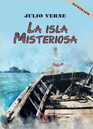Portada de la Isla misteriosa, de Julio Verne