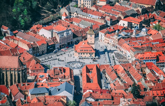 Casco histórico de Brasov Brasov, Rumanía