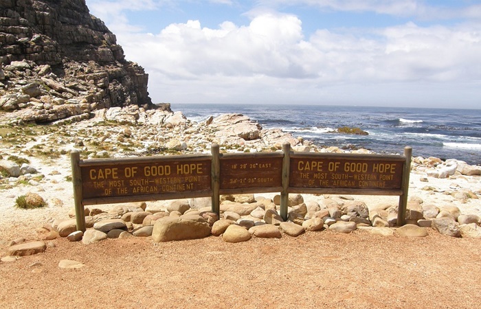 Cabo de Buena Esperanza, lugar de numerosos naufragios en Sudáfrica Curiosidades de Sudáfrica, Cabo de Buena Esperanza
