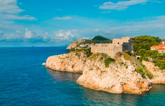 Fuerte de San Lorenzo, el Desembarco del Rey, de Juego de Tronos fuerte de San Lorenzo, Dubrovnik
