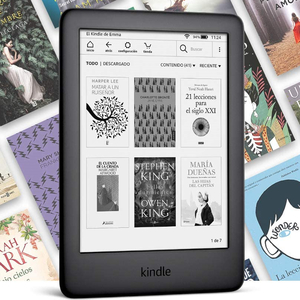 kindle con luz frontal