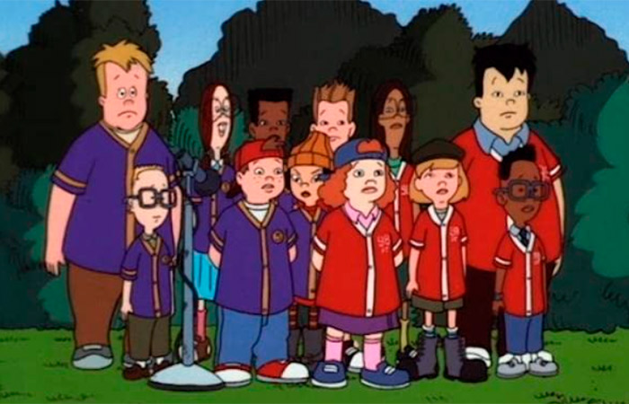 Serie La banda del patio series de disney channel: la banda del patio