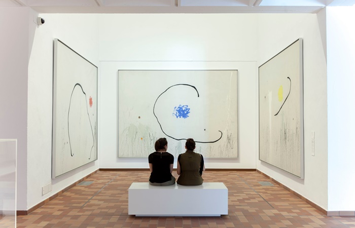 Sala de exposiciones de la Fundació Joan Miró Fundació Joan Miró, Barcelona