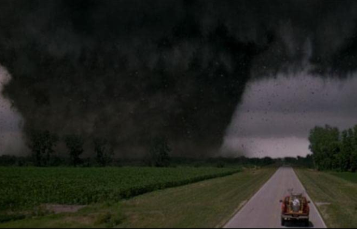 fotograma película twister aprender geografía: twister